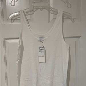 Nordstrom Classic White Tank Top